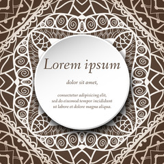 Vector design templates. Seamless abstract pattern, hand drawn texture for Invitations, Cards, Flyers. Floral vintage geometric background. Fabric or paper print.