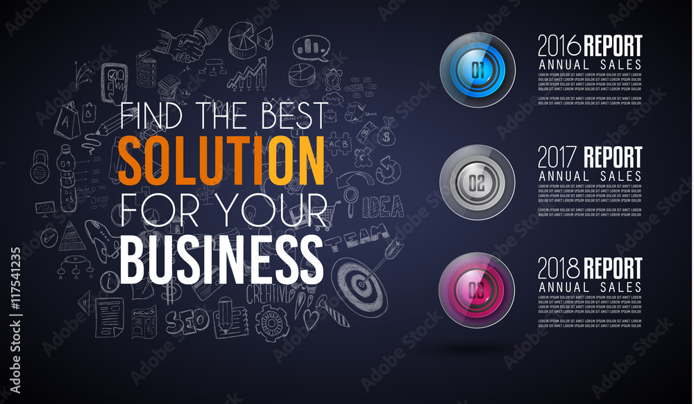 Aufkleber clean infographic layout template for data and information analysis