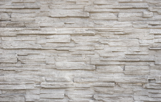 Stein Fliesen Steinmauer Modern Grau