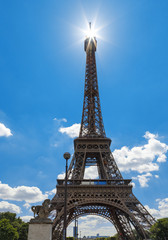 Fototapeta na wymiar Eiffel tower.
