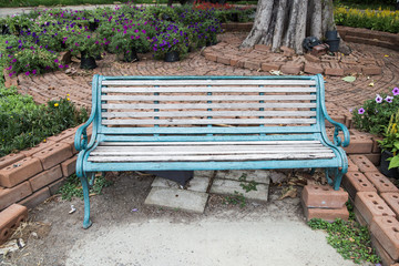 Bench in the park
