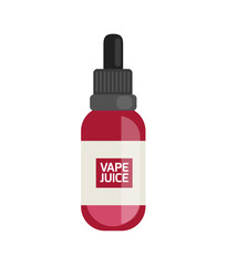Vape juice for smoking machine. Vaping electronic vaporizer. Alt