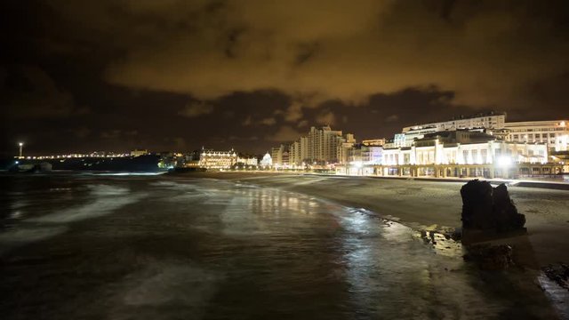 Biarritz hot spot of european surfers