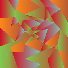 Polygon background. Abstract texture