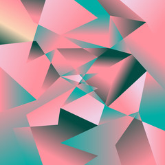 Polygon background. Abstract texture