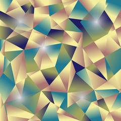 Polygon background. Abstract texture