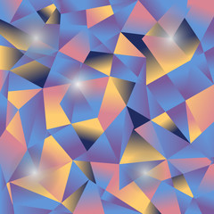 Fototapeta premium Polygon background. Abstract texture