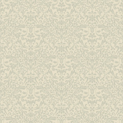 Seamless background of light beige color in the style of Damascus