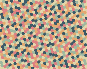 Abstract background hexagon. Vector illustration.