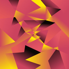 Obraz premium Polygon background. Abstract texture