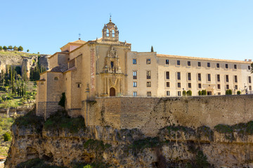 Fototapeta premium General view of the historic city of Cuenca, Spain