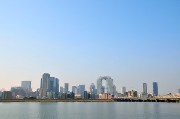 Fototapeta na wymiar 大阪都市風景