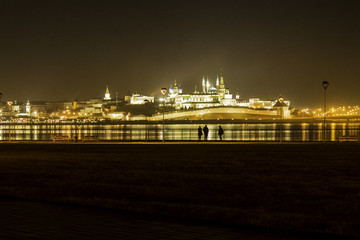 Fototapeta premium Ночная Казань