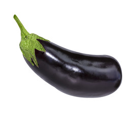 eggplant on white isolate