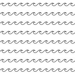 Waves Seamless Pattern