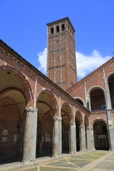 Basilica of Saint Ambrose (Sant'Ambrogio) in Milan