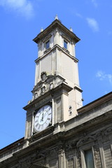 Fototapeta na wymiar Piazza dei Mercanti, medieval square