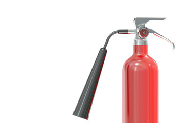 fire extinguisher, 3D rendering