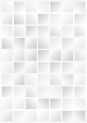 Белый и серый геометрический узор из квадратов