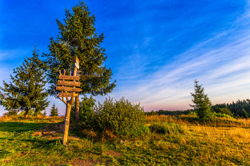 Mountains morning - summit