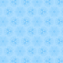 blue rose repeat pattern 