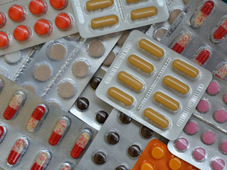 packages of medicines