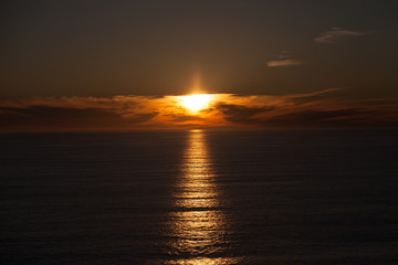 Obraz premium Sunset at sea