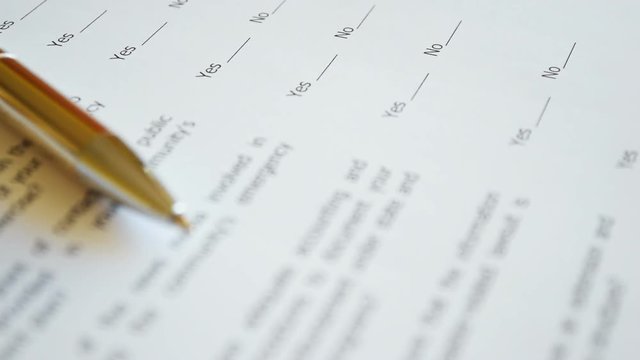 Answer the survey questions