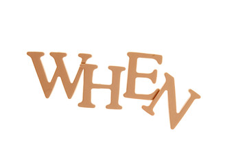 When