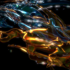 3d illustration of visual effect