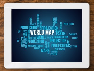 world map