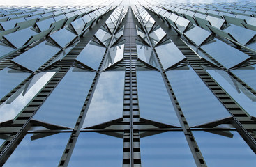 Freedom Tower looking up