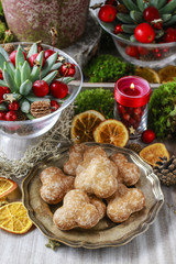 Christmas gingerbread cookies.