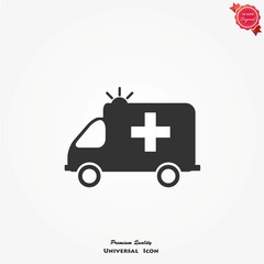 Ambulance car Icon