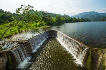 Palau Dam water Prachuapkhirikhan province, Thailand