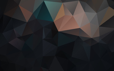 Fototapeta premium Abstract background of triangles polygon wallpaper. Web design
