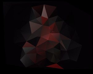 Abstract background of triangles polygon wallpaper. Web design