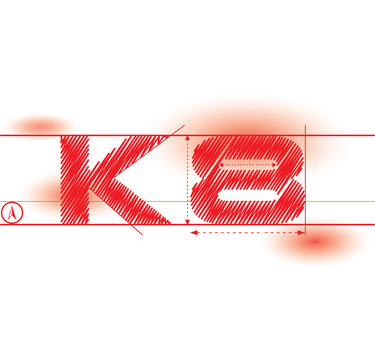 k8 redprint font