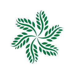 Nature&ecology logo vector
