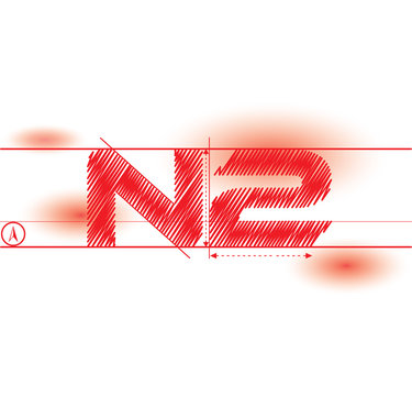 n2 redprint font