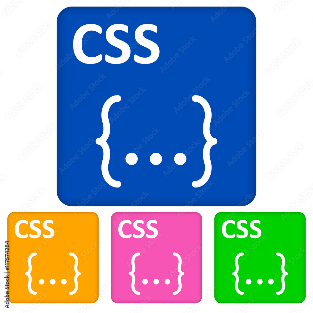 Poster modern css sign