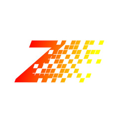 Abstract letter Z logo,fast speed, moving,delivery,Digital for your Corporate identity