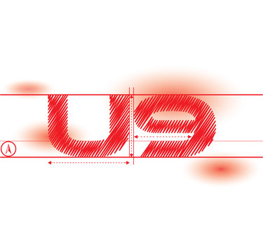 u9 redprint font