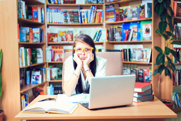 education, elementary school, technology and children concept -