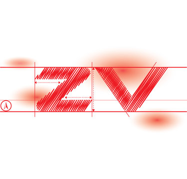 zv redprint font