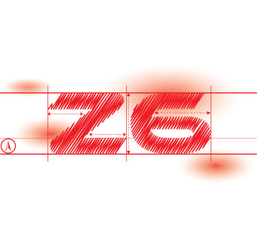 z6 redprint font