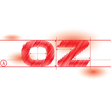 0z redprint font