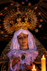 Virgen de la Soledad de Frente