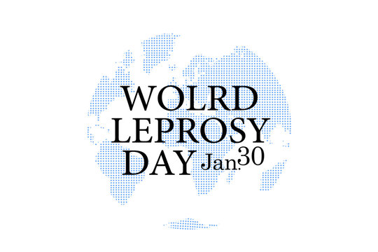 World leprosy day illustration