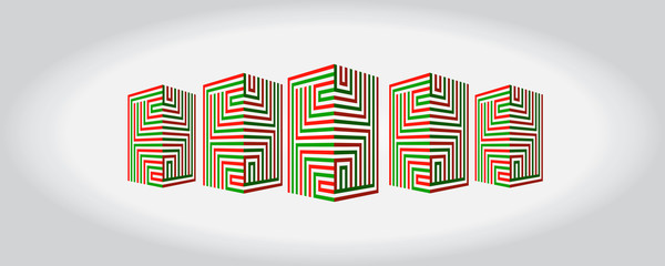vector illustration of a construction company logo